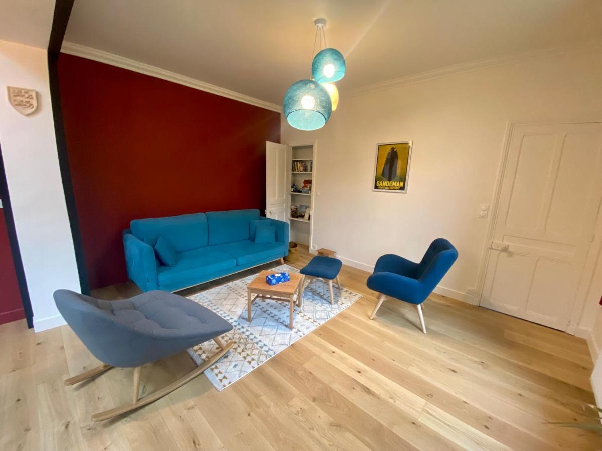 Agreable Maison De Ville Sur Trois Etages Rouen Bagian luar foto